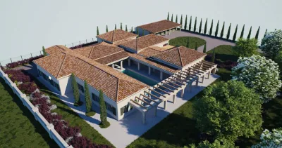 Villaépület - Tiszafüred | ND Engineering épületgépészeti referencia Villaépület épületgépészeti tervezés - Tiszafüred